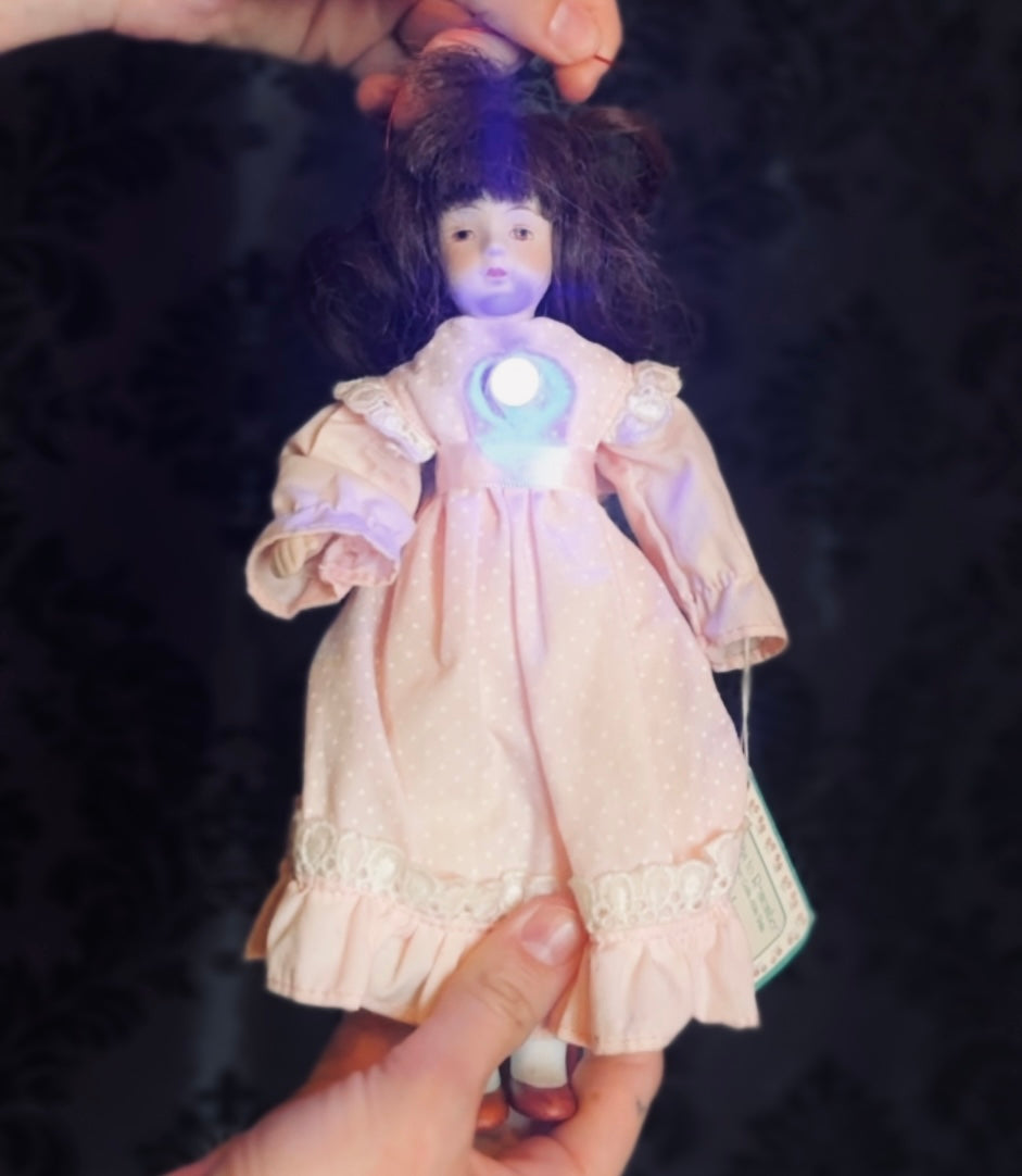 Possibly Haunted EMF / Static detector Porcelain Doll