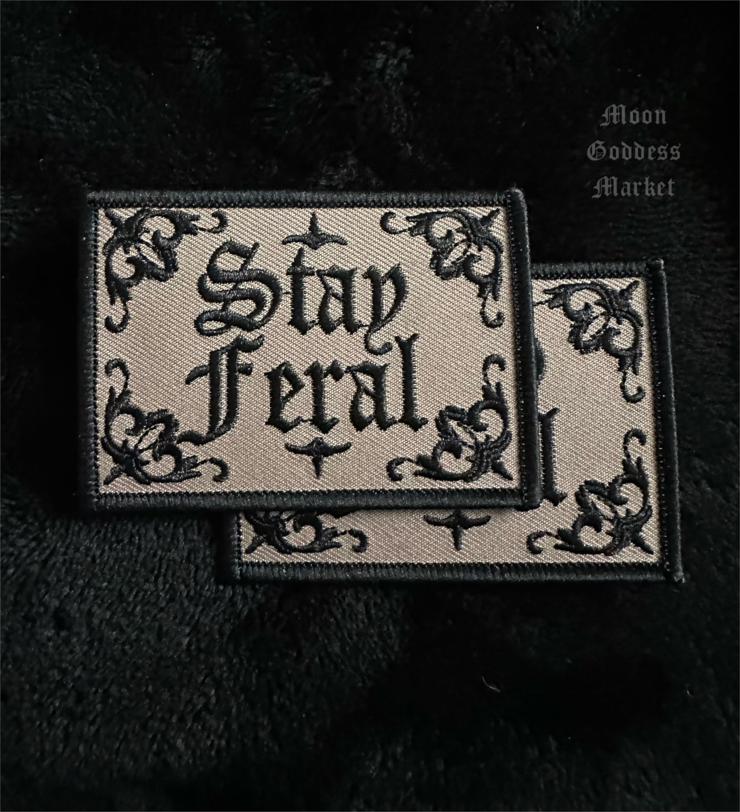 Backordered till May 29th Stay Feral Iron On Patch