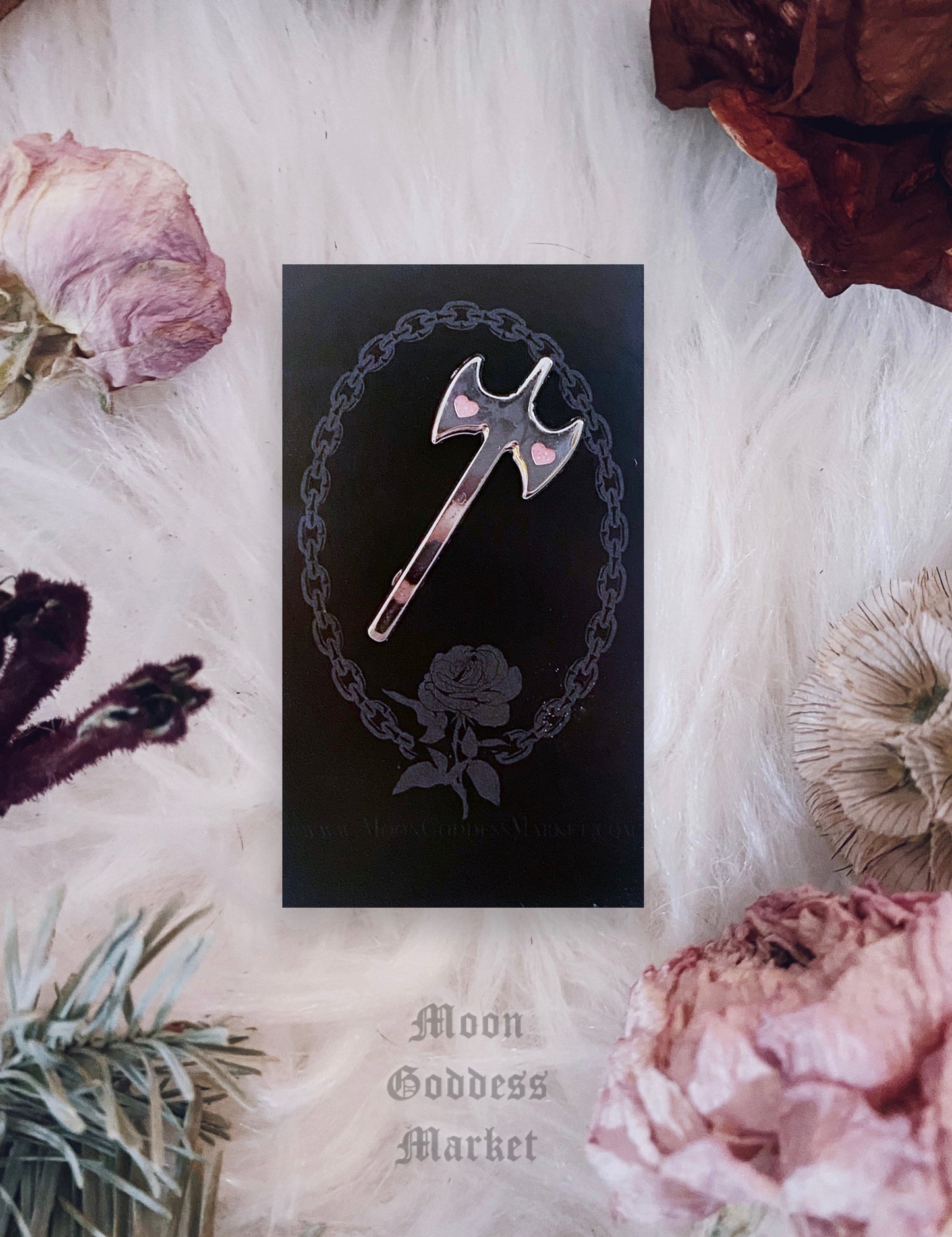 Battle Axe Lapel Pin - Moon Goddess Market
