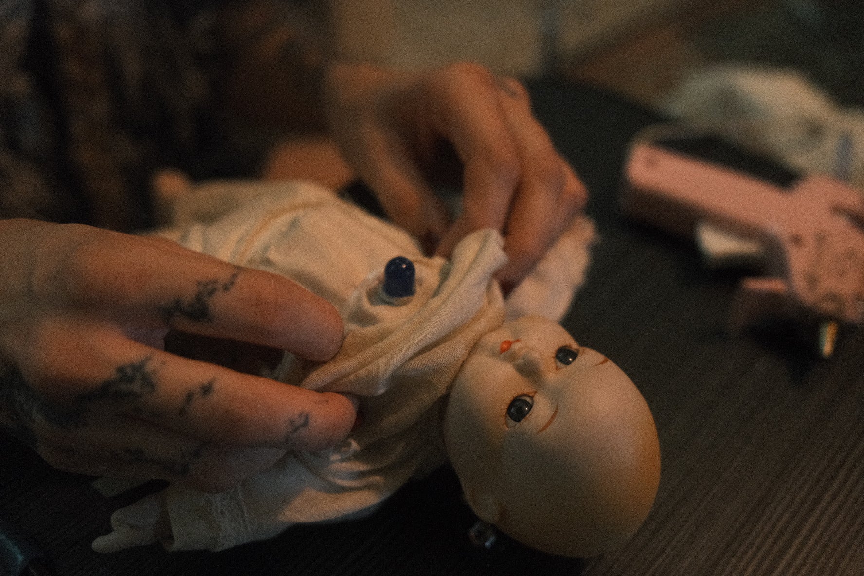 Potentially Haunted EMF / Static Ghost Detector Doll