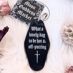 What a lovely day to be Hot Motel Keychain - Moon Goddess Market