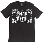 Stay Feral Original by Moon Goddess Market | T-shirt Unisex Shirts | Goth | Gothic Clothing | Locally made