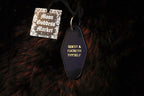 Hotel Motel Key Chain Black and Gold Goest and fucketh thyself - Moon Goddess Market