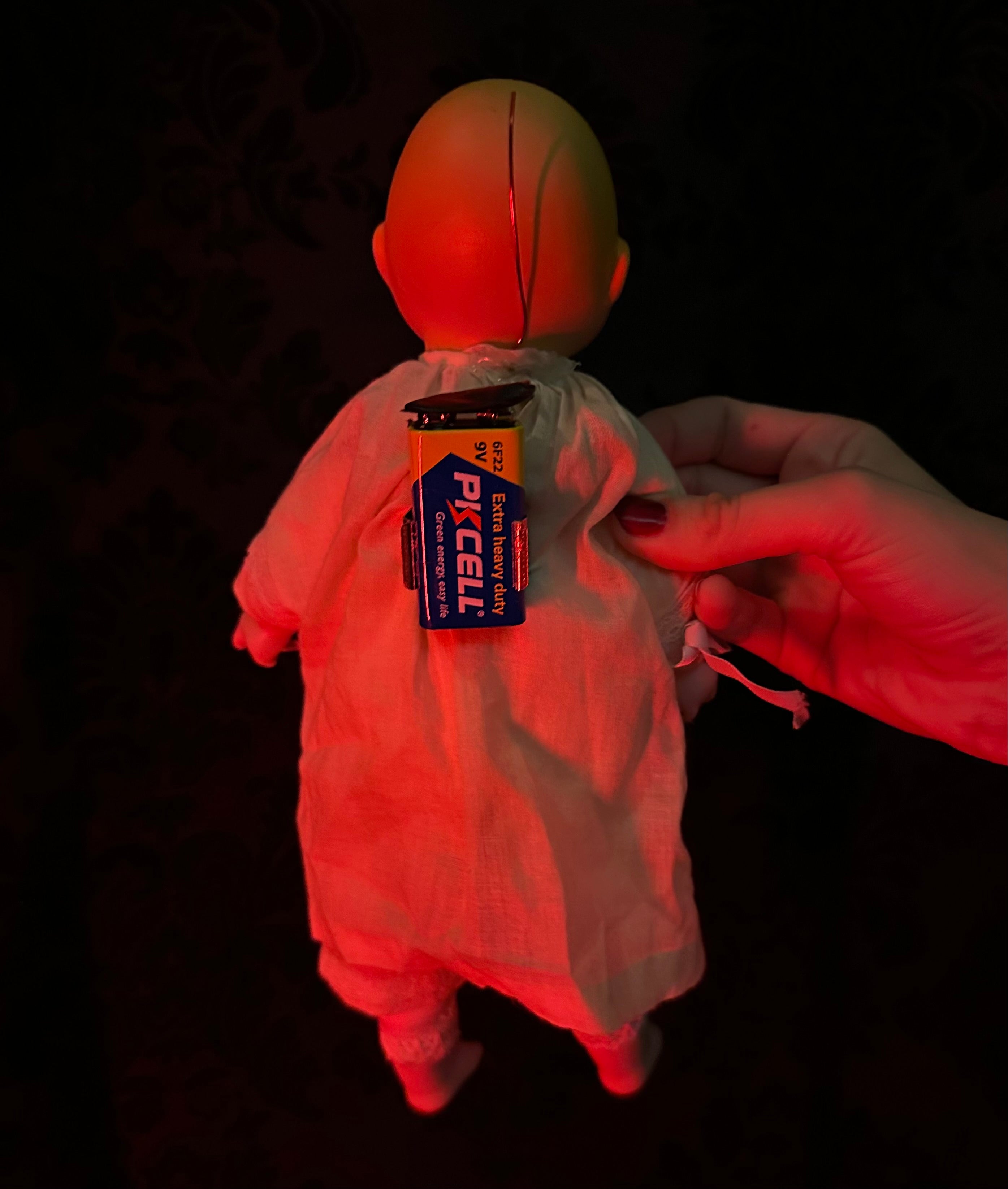Potentially Haunted EMF / Static Ghost Detector Doll
