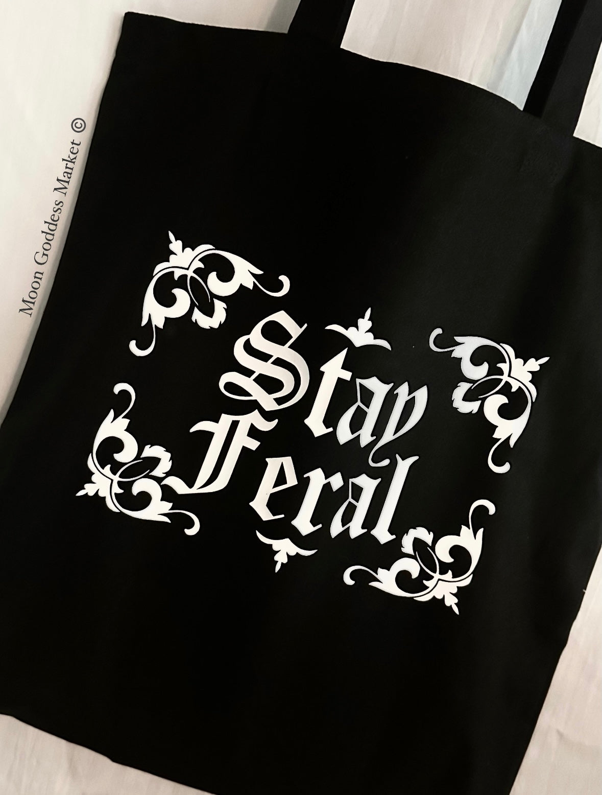 Fold Away Stay Feral Tote Bag