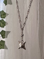 Spike ball / Mace Necklace Stainless Steel 16”