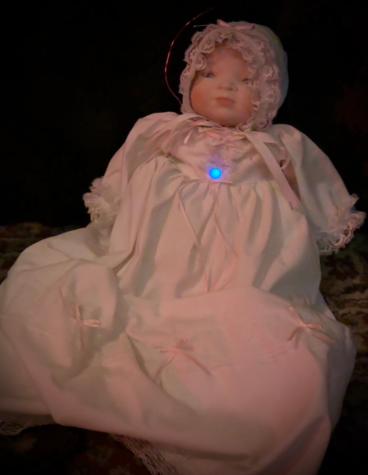 Large Possibly Haunted EMF / Static Ghost Detector Doll