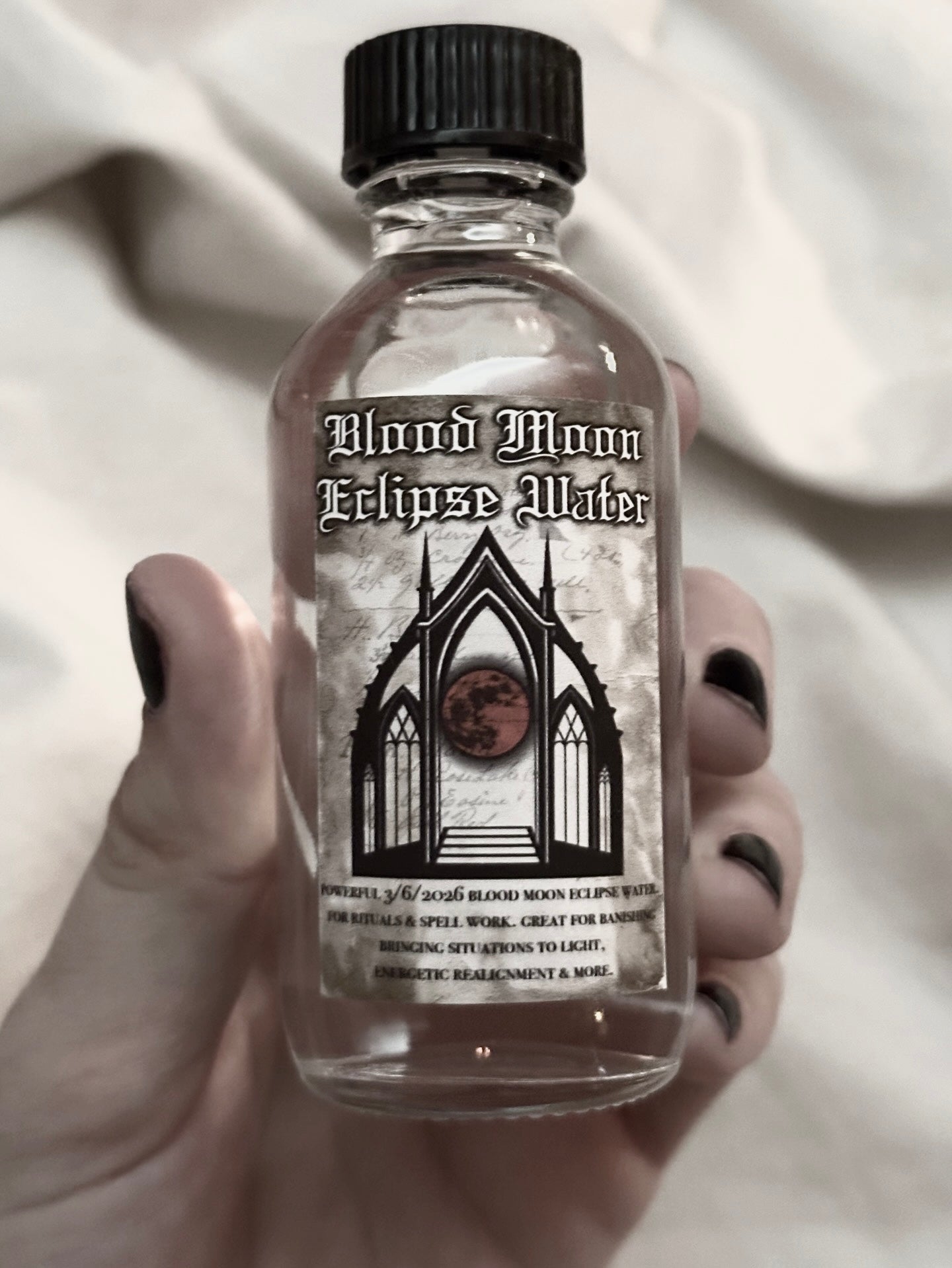 Blood Moon Eclipse Water - Moon Goddess Market