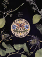 The Sun Will Rise & We Will Try Again Iron On Patch - Moon Goddess Market
