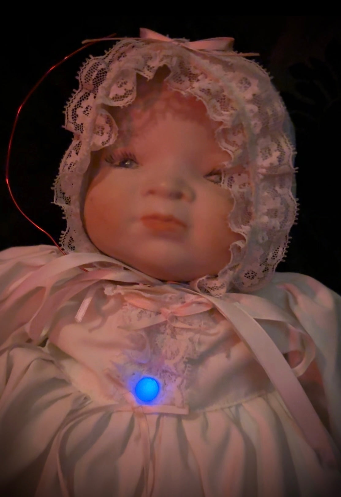 Large Possibly Haunted EMF / Static Ghost Detector Doll