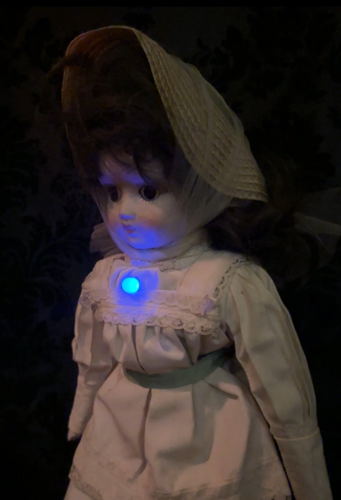 Haunted EMF / Static Ghost Detector Doll
