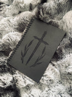 Hand Printed Sword Fantasy Journal