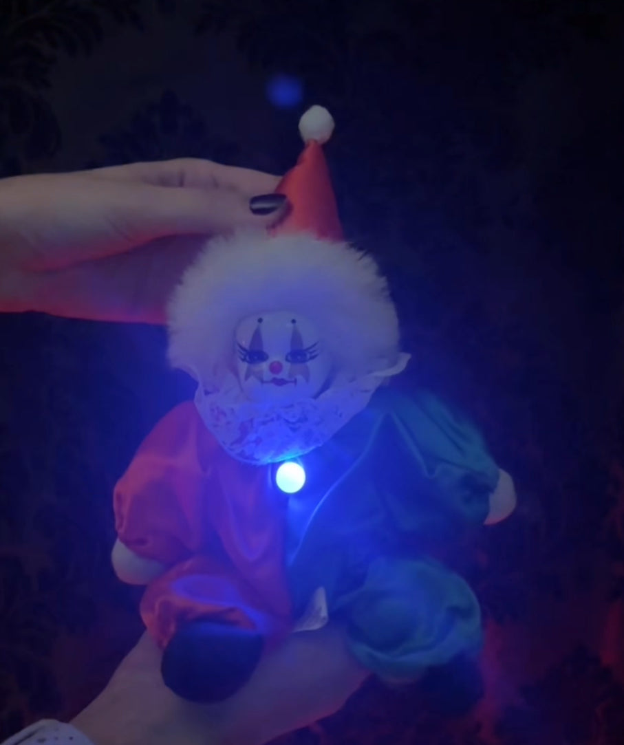 Possibly Haunted EMF / Static detector Clown Doll