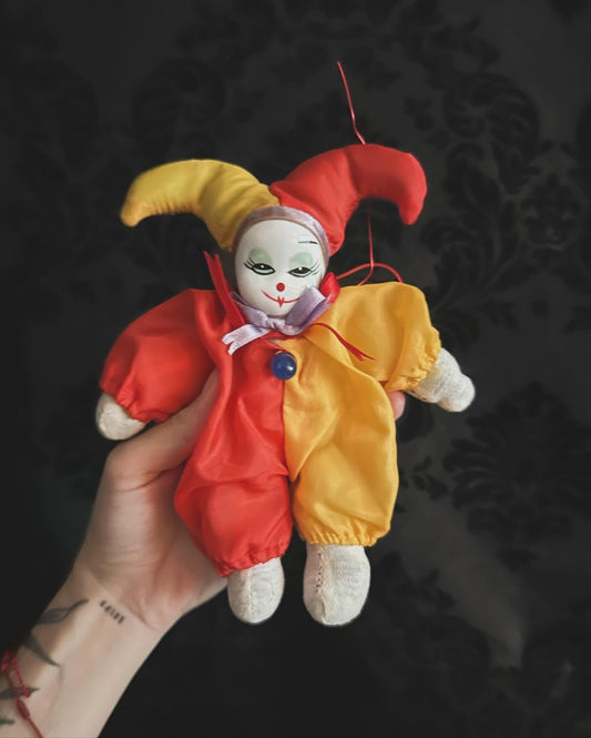 Vintage Clown EMF / Static detector Doll