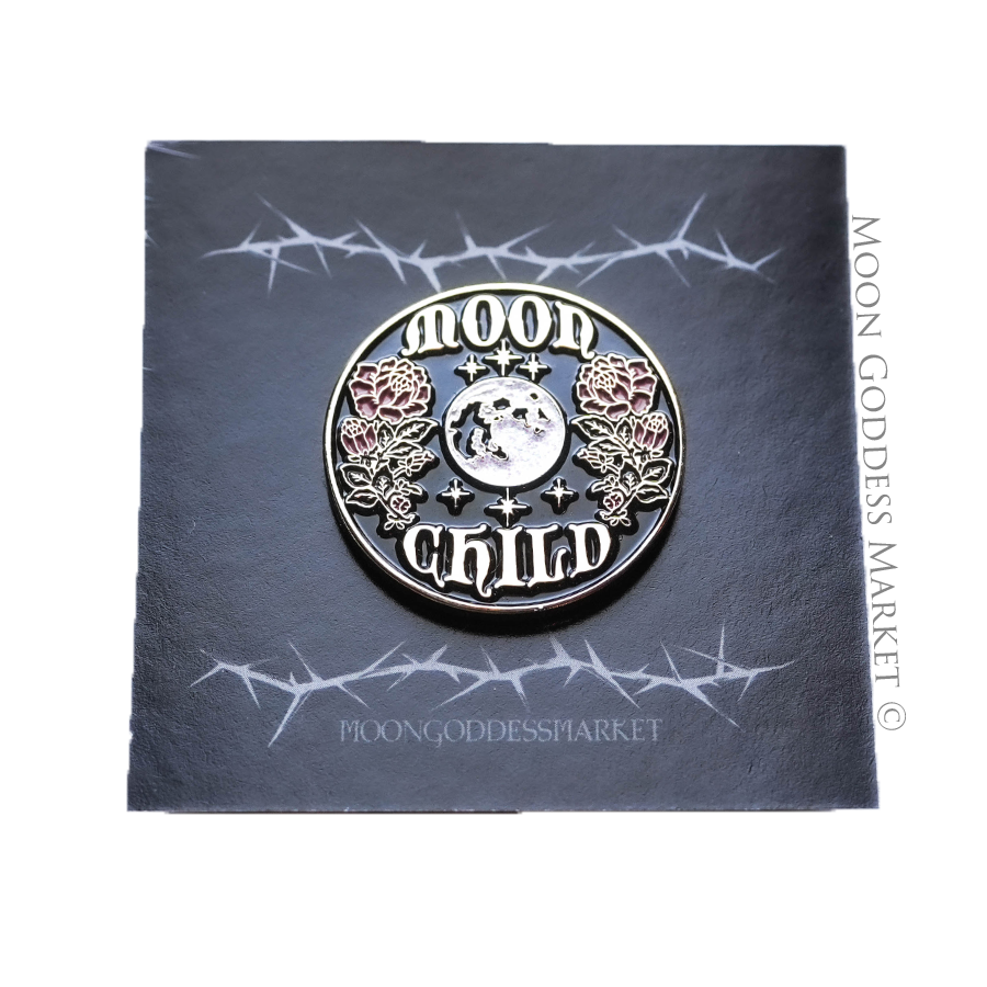 Moon Child Lapel Pin