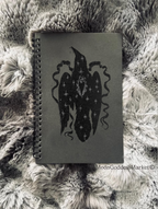 Hand Printed Raven Journal