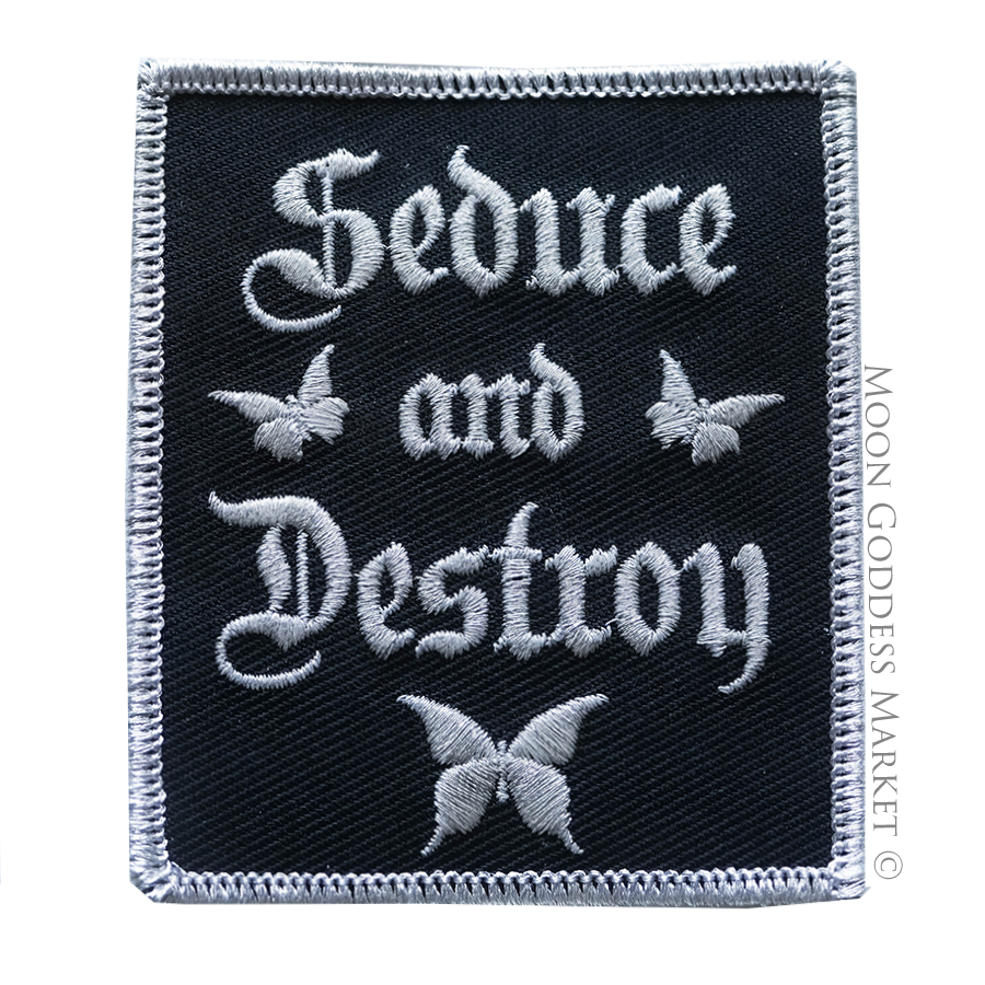Seduce and Destroy 3” Patch - Moon Goddess Market