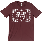 Stay Feral Original by Moon Goddess Market | T-shirt Unisex Shirts | Goth | Gothic Clothing | Locally made