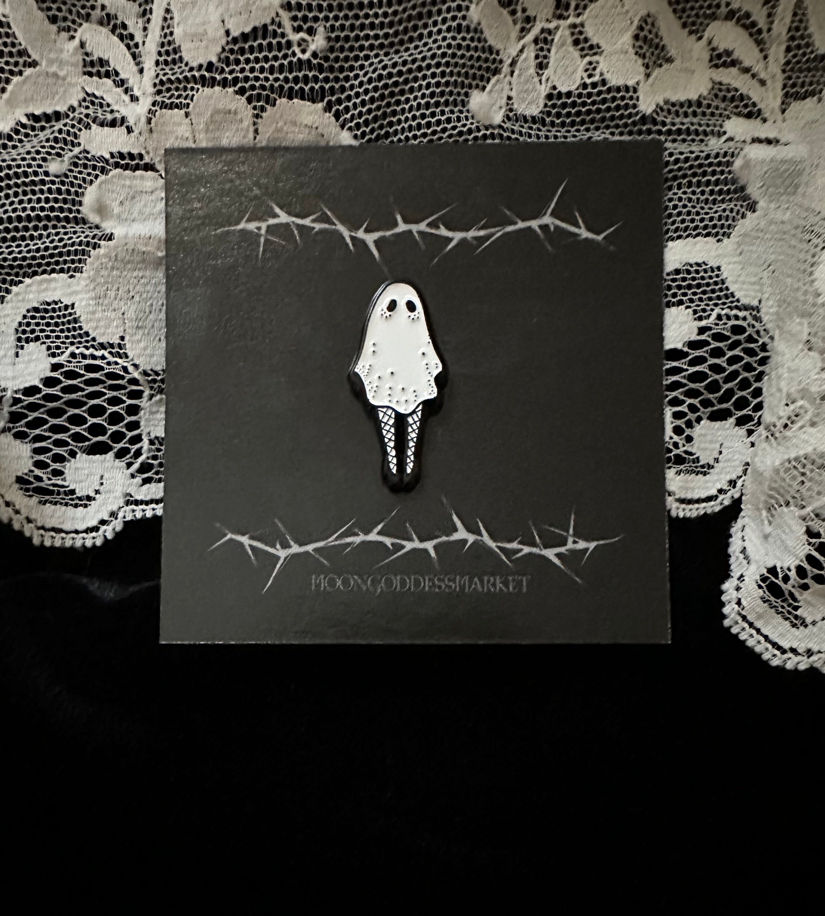 Ghost Lapel Pin