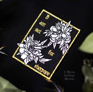 I Am Not For Everyone Patch - Moon Goddess Market