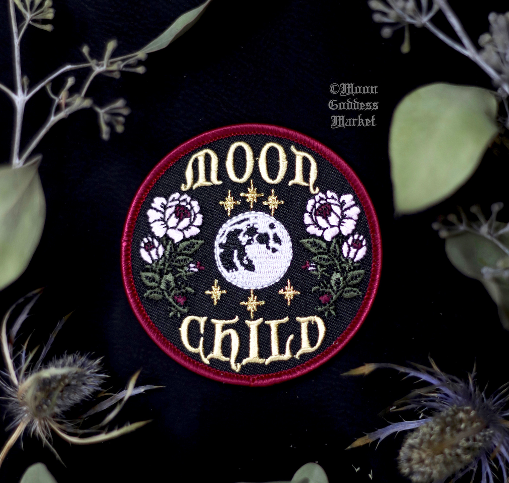 Moon Child Moon Goddess Patch - Moon Goddess Market