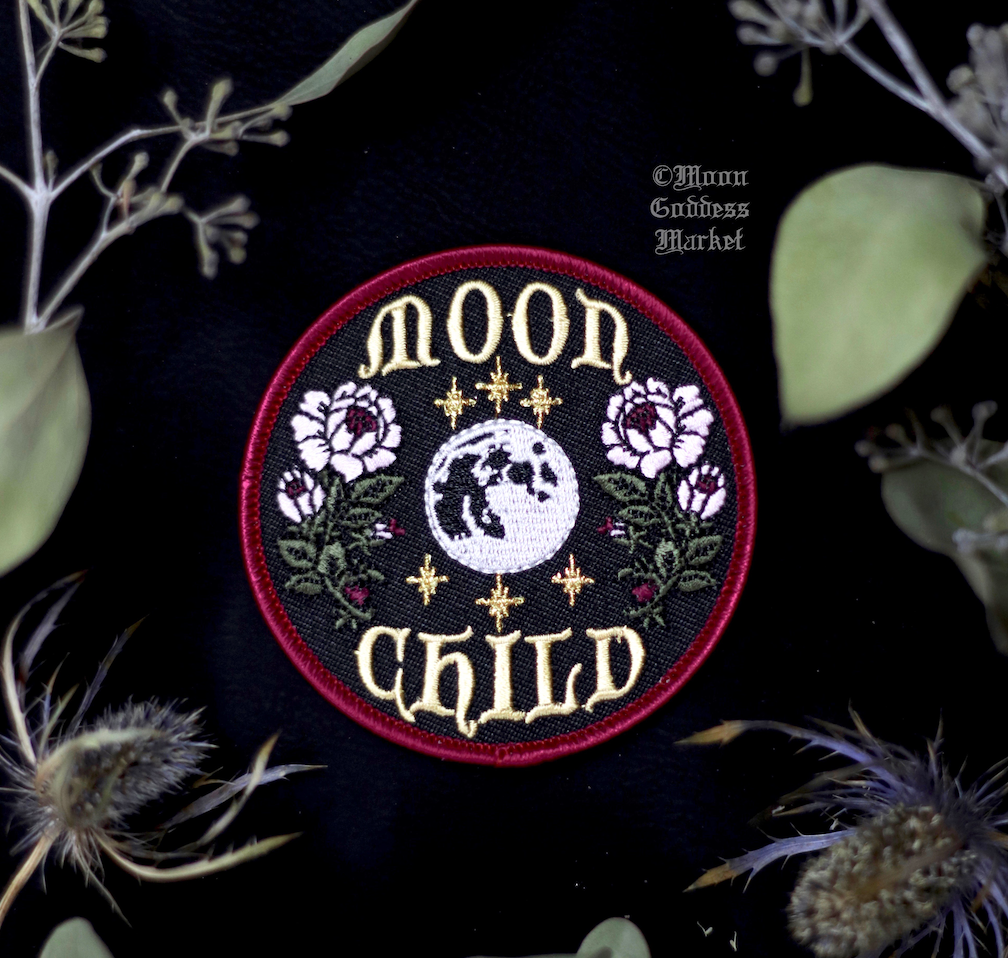 Moon Child Moon Goddess Patch – Moon Goddess Market