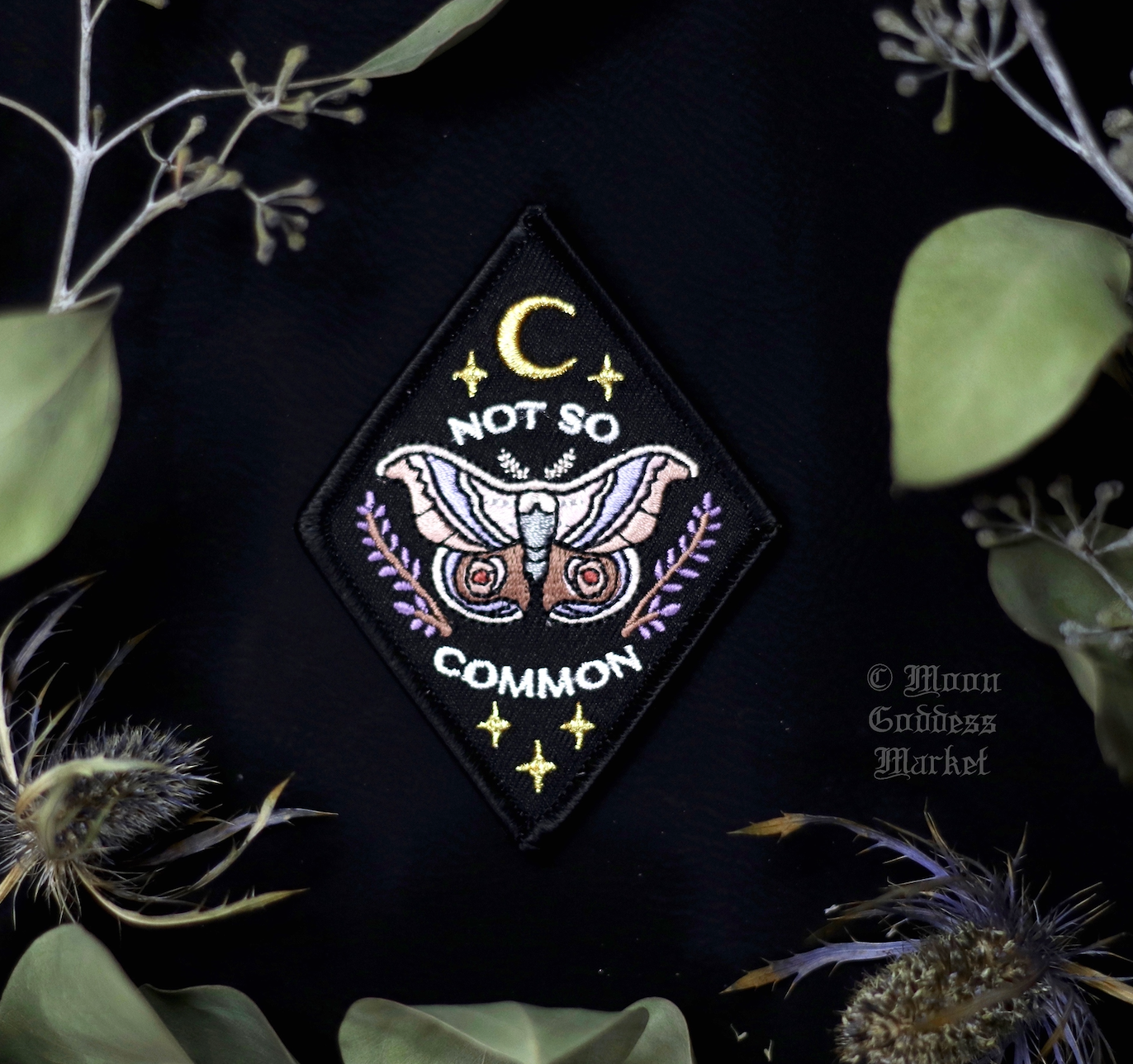 Not So Common Moth Patch - Moon Goddess Market