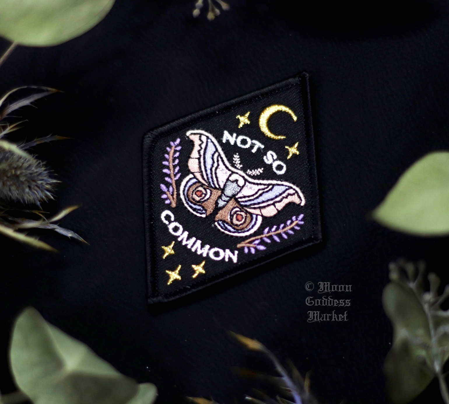 Not So Common Moth Patch - Moon Goddess Market