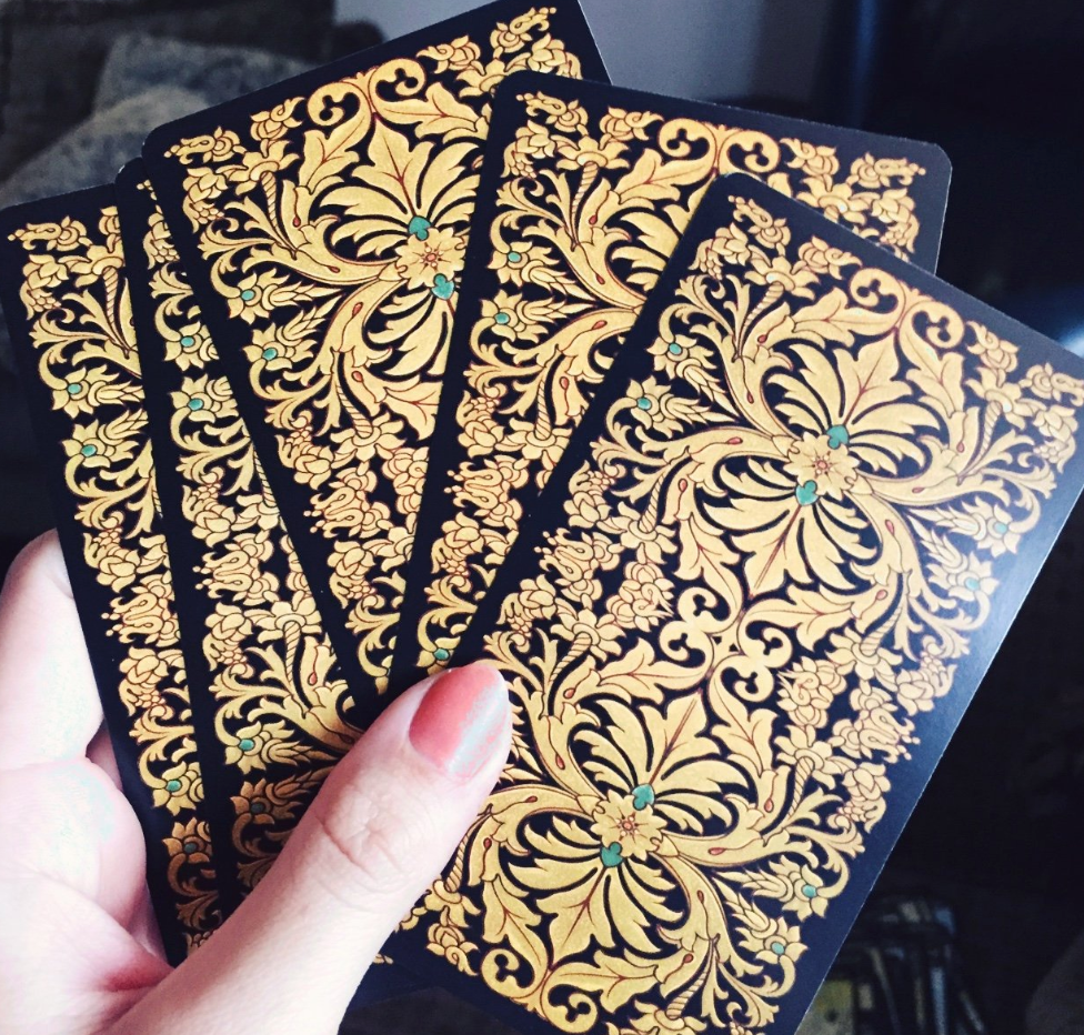 Golden Tarot Deck - Moon Goddess Market