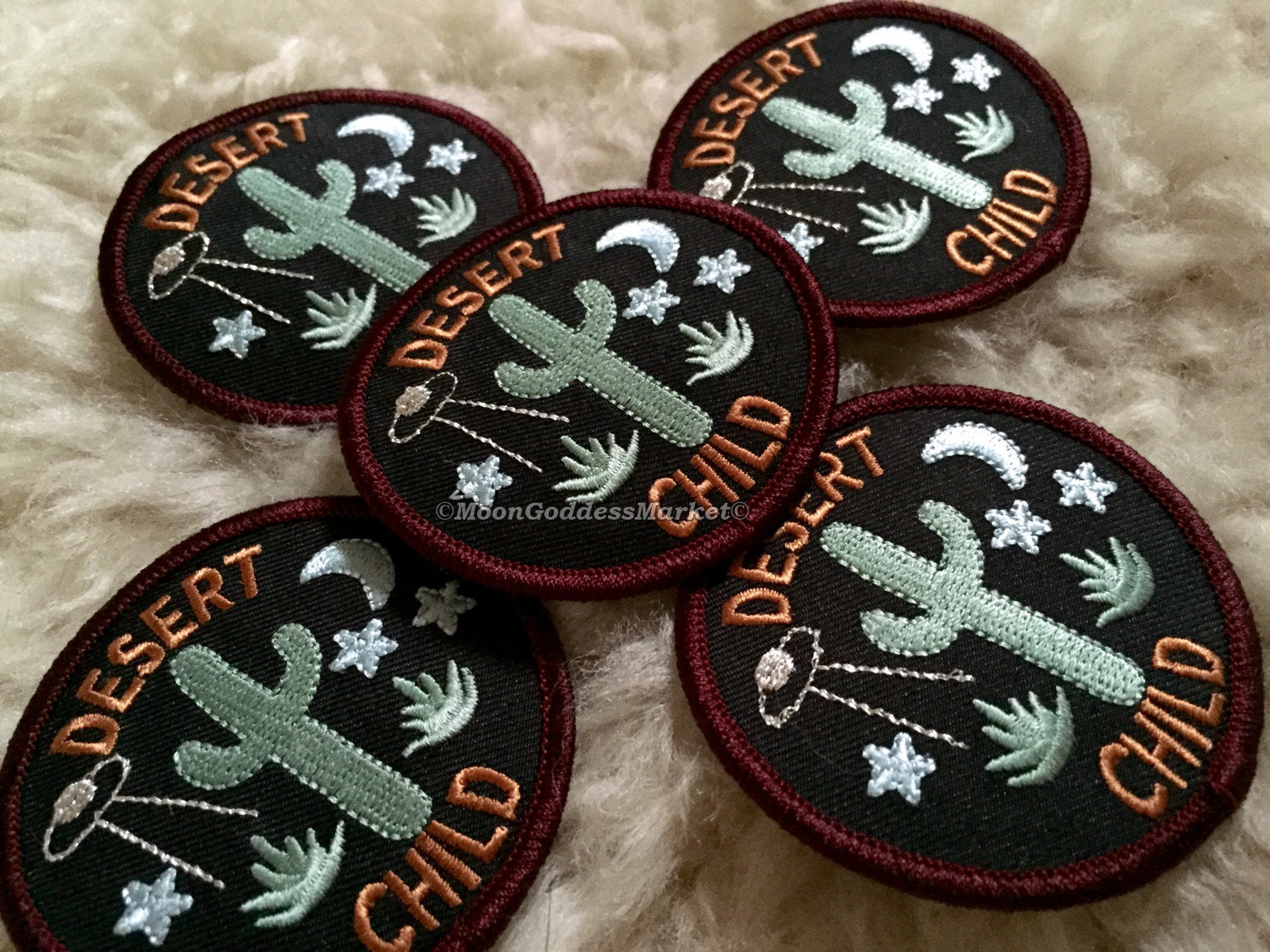 Moonbeams Special Edition Patches - Desert Child ©MoonGoddessMarket - Moon Goddess Market