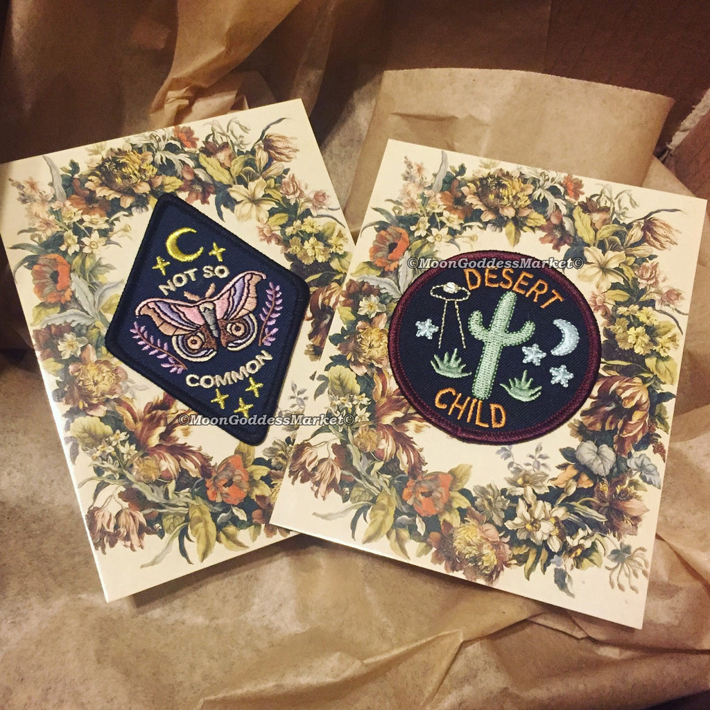 Moonbeams Special Edition Patches - Not so common 3" tall ©MoonGoddessMarket - Moon Goddess Market