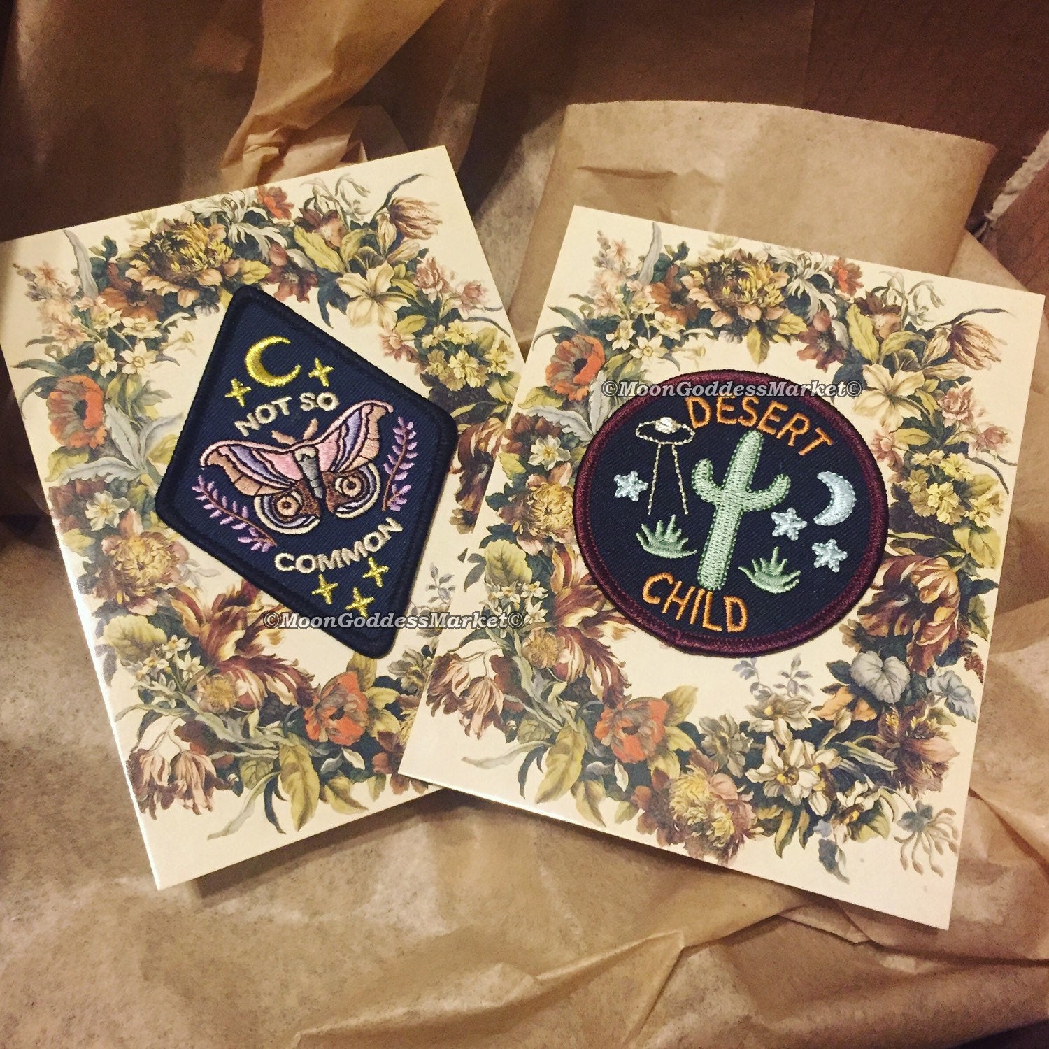 Moonbeams Special Edition Patches - Not so common 3" tall ©MoonGoddessMarket - Moon Goddess Market