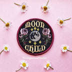 The ONLY & ORIGNIAL Moon Child Moon Goddess Patch! 3" Iron on patch - Moon Goddess Market