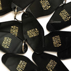 Hotel Motel Key Chain Black and Gold Goest and fucketh thyself - Moon Goddess Market