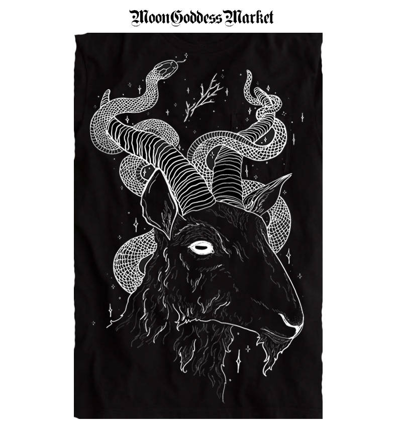 Goat God Backpatch As Seen On Slasher Season 3 - Moon Goddess Market