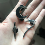 Scythe Lapel Pin | Pagan | Witchy | Moon Goddess Market pins - Moon Goddess Market