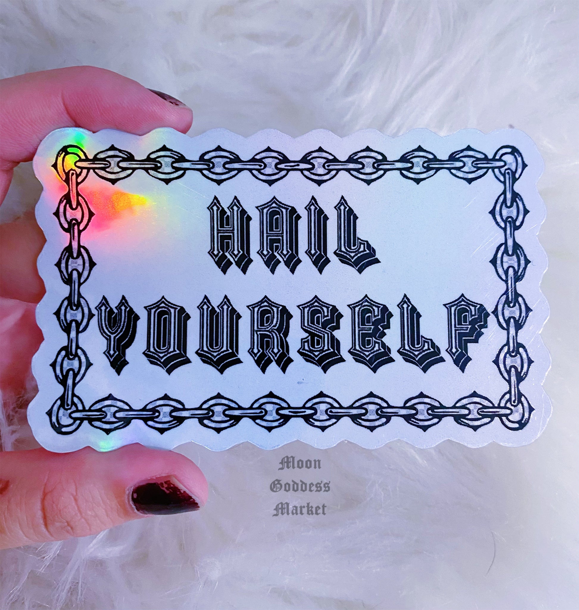holographic stickers - Moon Goddess Market