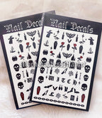 Goth Nail Decals - Moon Goddess Market