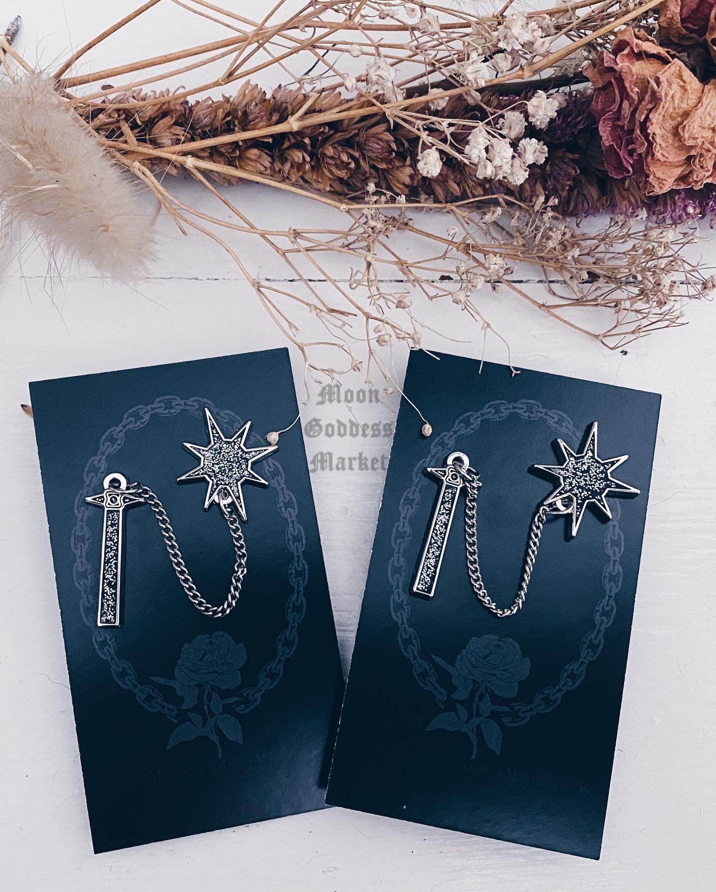 Morning Star Spike Ball Lapel Pin - Moon Goddess Market