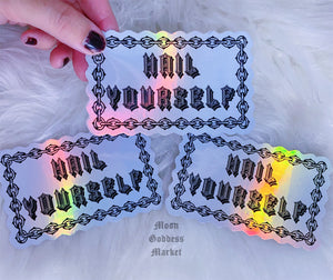 holographic stickers - Moon Goddess Market