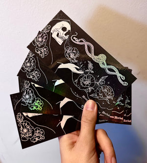 Mural 4.5” holographic sticker