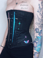 Custom Boned Fantasy Corset - Moon Goddess Market