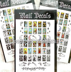 Tarot Card Nail Decals - Moon Goddess Market