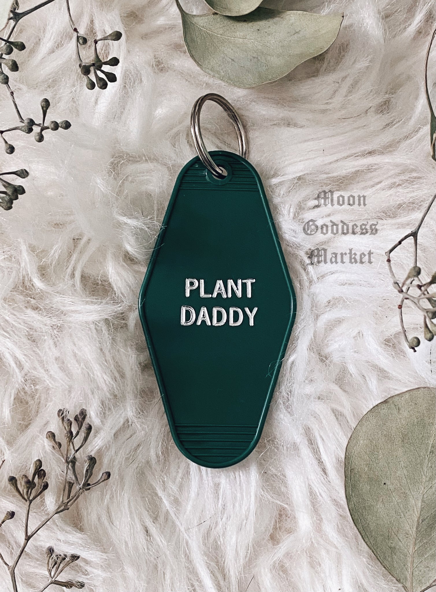 Plant Daddy Motel Keychain - Moon Goddess Market