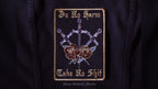 Do No Harm Take No Shit Large Iron On Back Patch - Moon Goddess Market