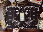 12" x 18" Tarot Roll Up Mat by Moon Goddess Market - Moon Goddess Market
