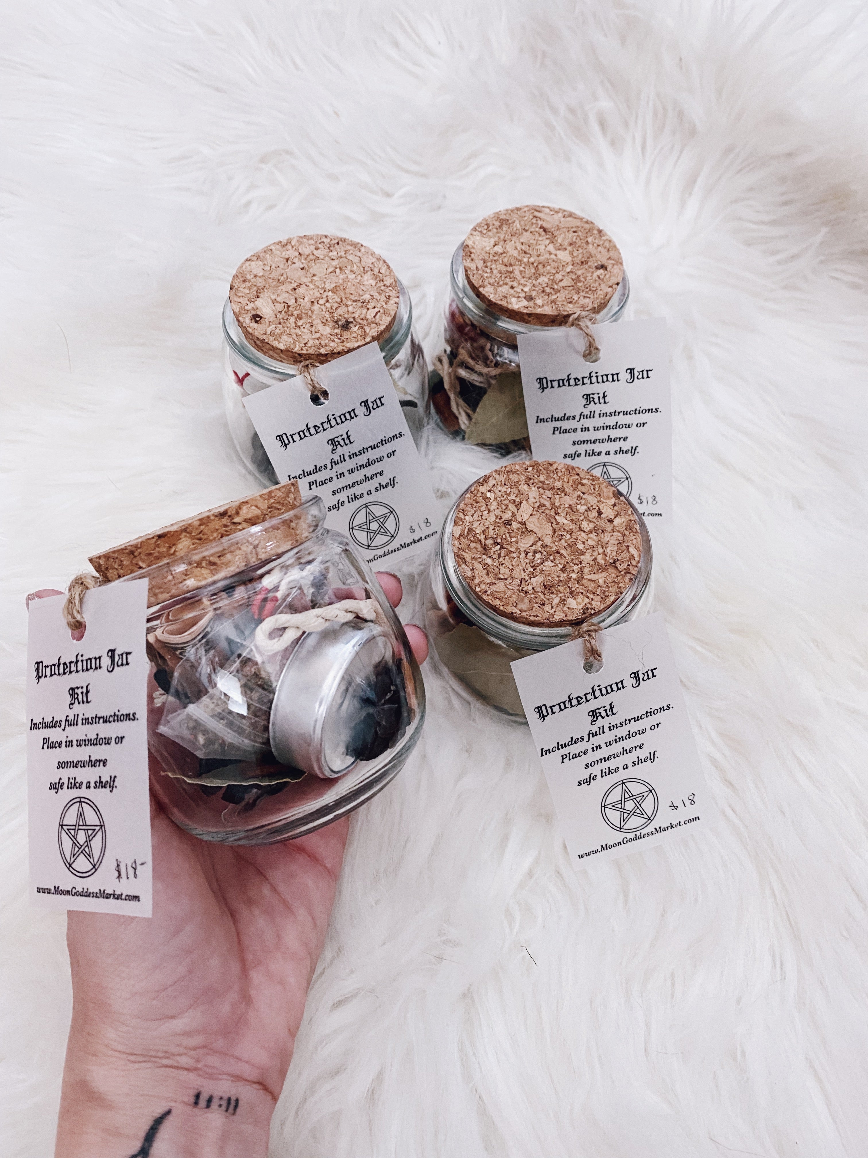 Witch’s Protection Jar Kit - Moon Goddess Market