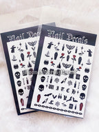 Goth Nail Decals - Moon Goddess Market