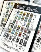 Tarot Card Nail Decals - Moon Goddess Market