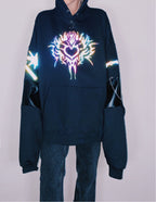 OOAK Oversized XXL Hoodie - Moon Goddess Market
